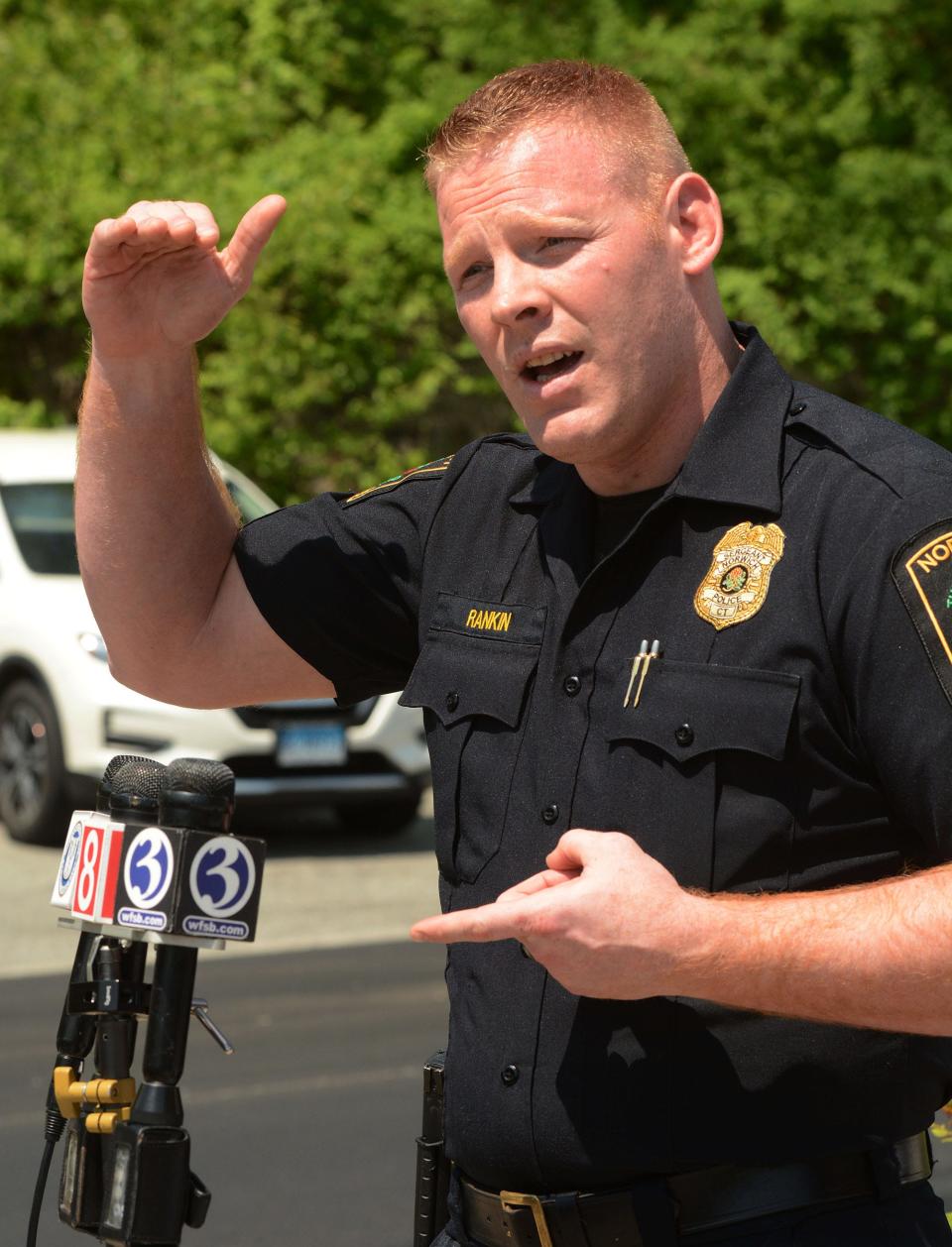 Norwich Police Sgt. Nick Rankin talks about Connecticut being named best state in the country to be a police officer Monday according to WalletHub.