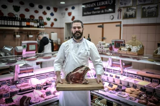 "If people eat less but better quality meat, that suits me just fine," Romain Leboeuf says