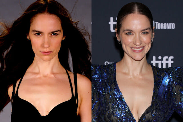 Melanie Scrofano as Wynonna Earp in Wynonna Earp; Melanie Scrofano in 2022