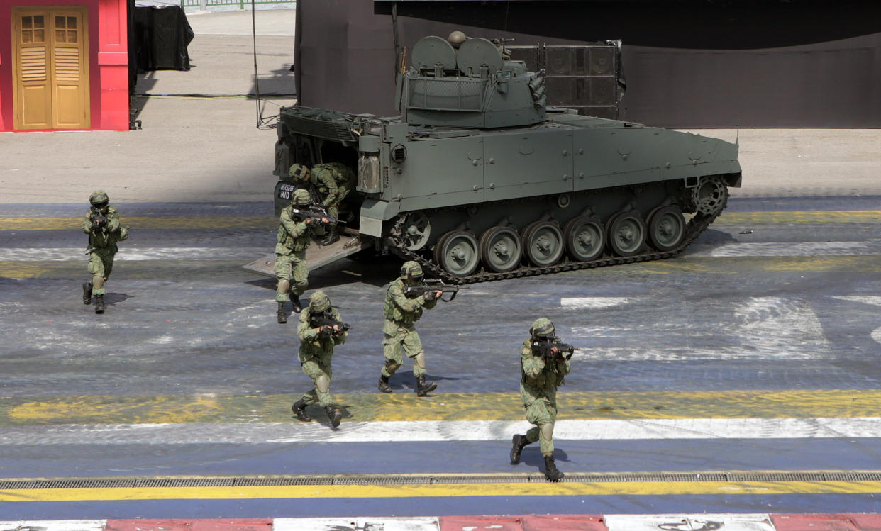 Singapore Armed Forces (SAF) soldiers (Yahoo News Singapore file photo)