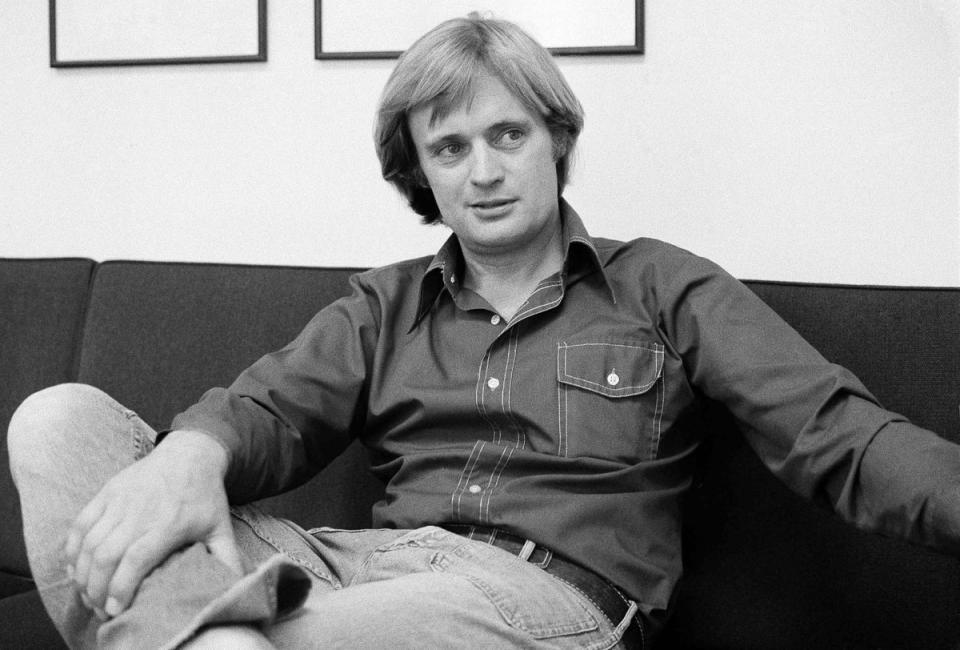 David McCallum pictured in 1975 (AP)