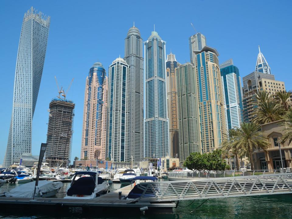 Skyscrapers in Dubai