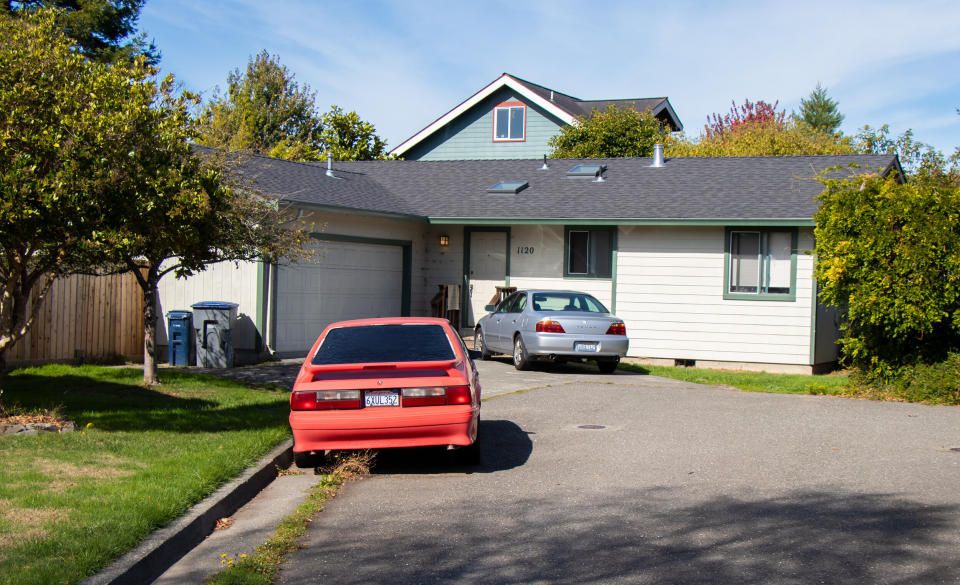 Lawson was attending a party at this house in Arcata when he was stabbed to death on the front lawn in 2017. (Photo: Matt Krupnick)