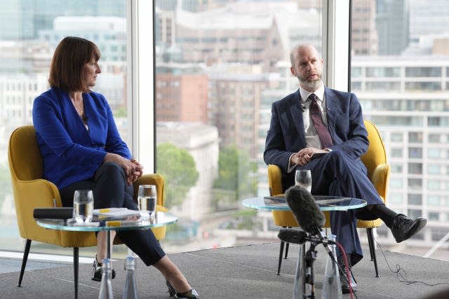 Shadow chancellor Rachel Reeves and shadow business secretary Jonathan Reynolds