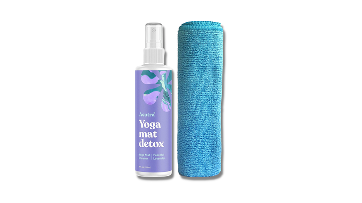 Asutra yoga mat cleaner for Amazon Prime Day