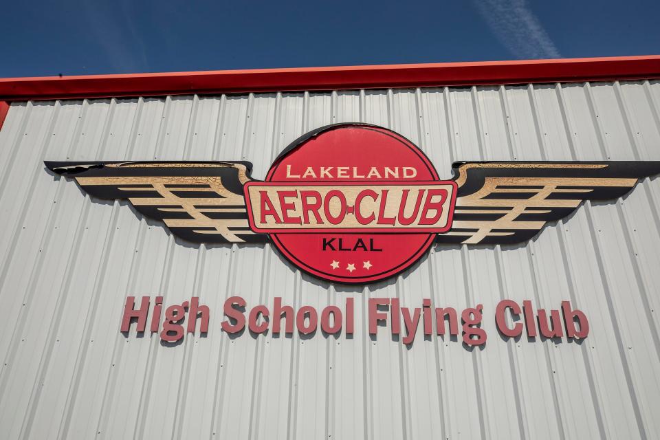 Lakeland Aero Club members openly work on projects each year at Sun 'n Fun in front of the public, who are invited to stop by and ask questions throughout the week.