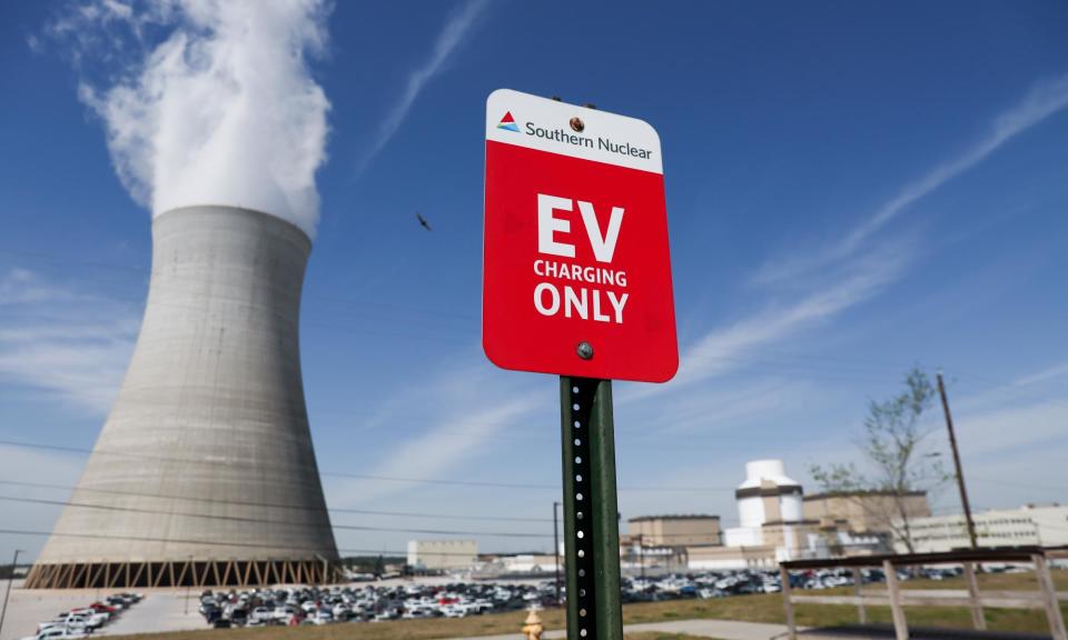 <span>A general view of the Alvin W Vogtle nuclear power plant in Waynesboro, Georgia, last week.</span><span>Photograph: Leszek Szymański/EPA</span>