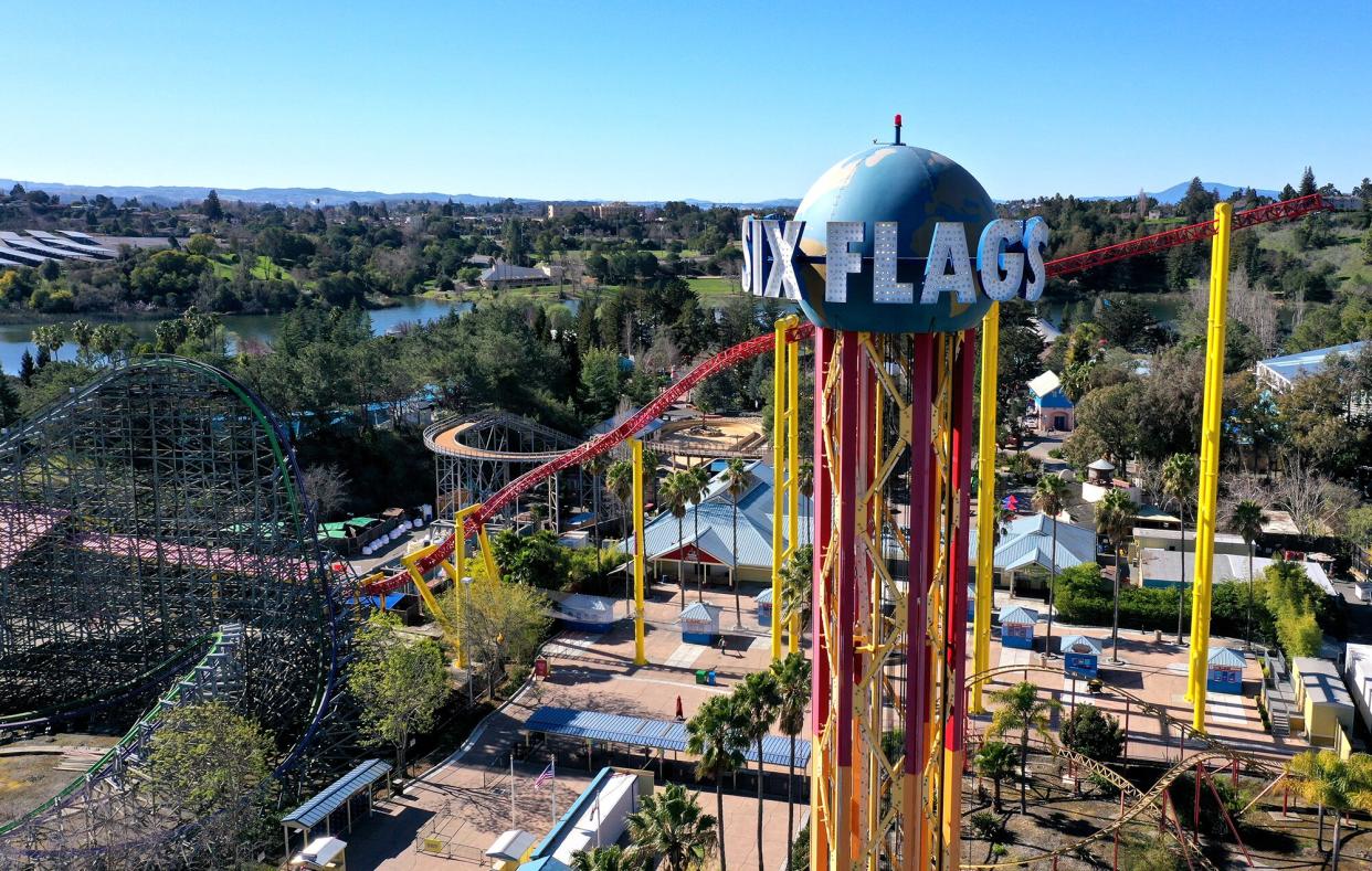 Six Flags Theme Park