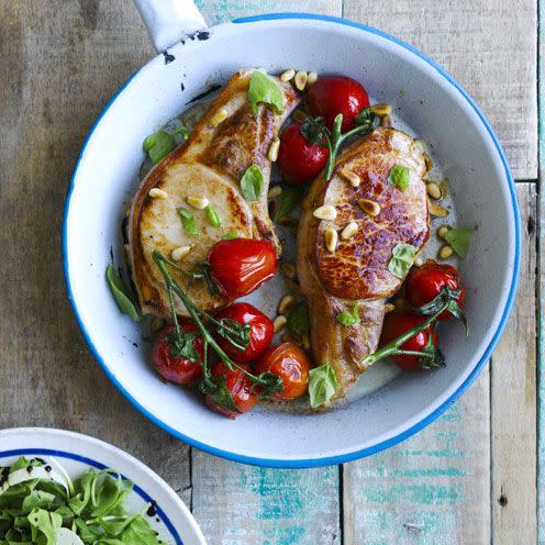 <p>If possible, buy free range or organic pork – you'll be rewarded with better taste as well as texture.</p><p><strong>Recipe: <a href="https://www.goodhousekeeping.com/uk/food/recipes/a537006/italian-pork-chops/" rel="nofollow noopener" target="_blank" data-ylk="slk:Italian Pork Chops" class="link ">Italian Pork Chops</a></strong></p>