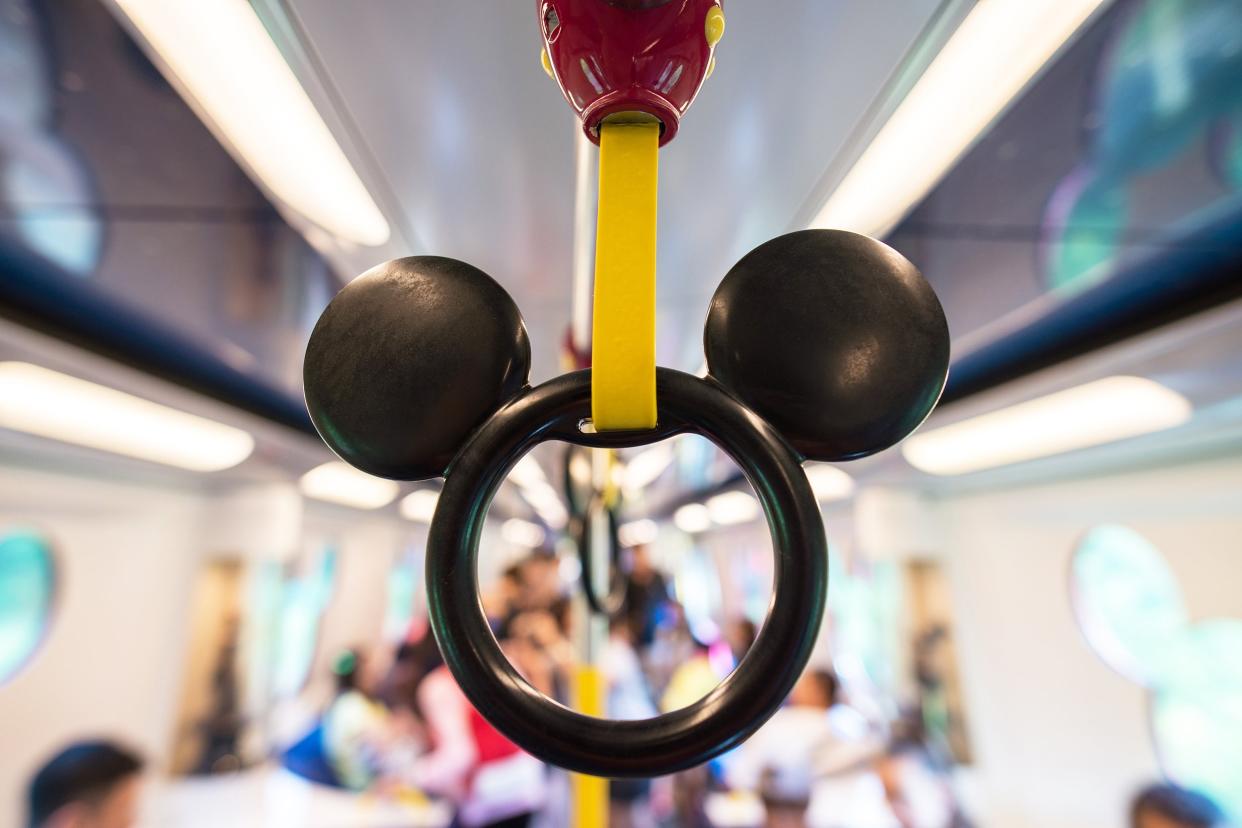 Disney-themed subway