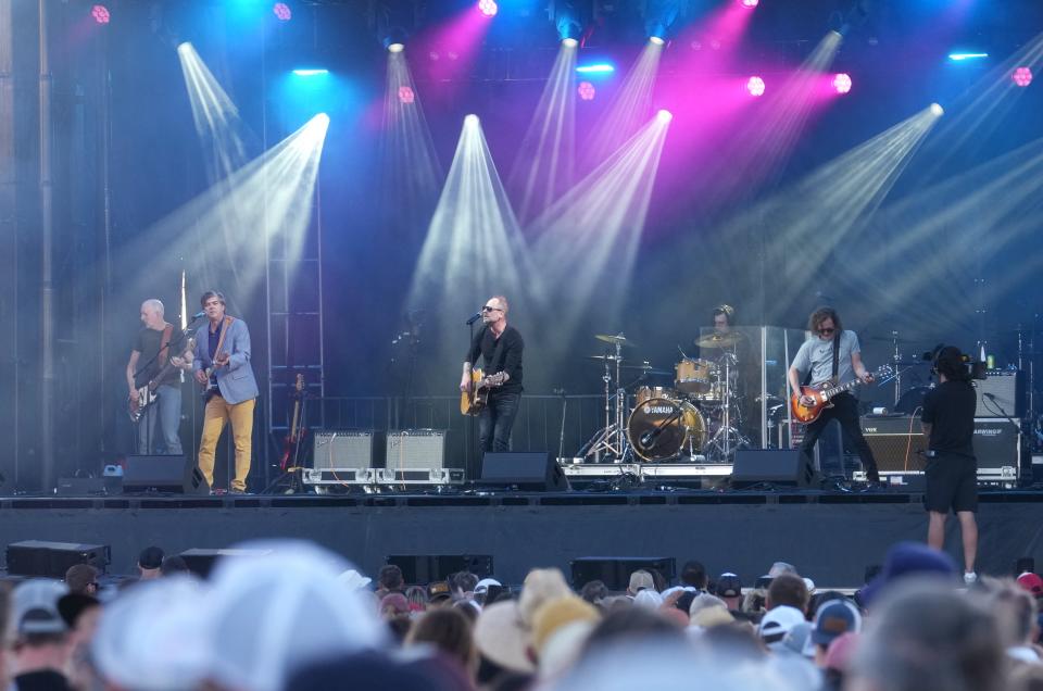 The Gin Blossoms perform during Extra Innings Festival in Tempe on March 2, 2024.