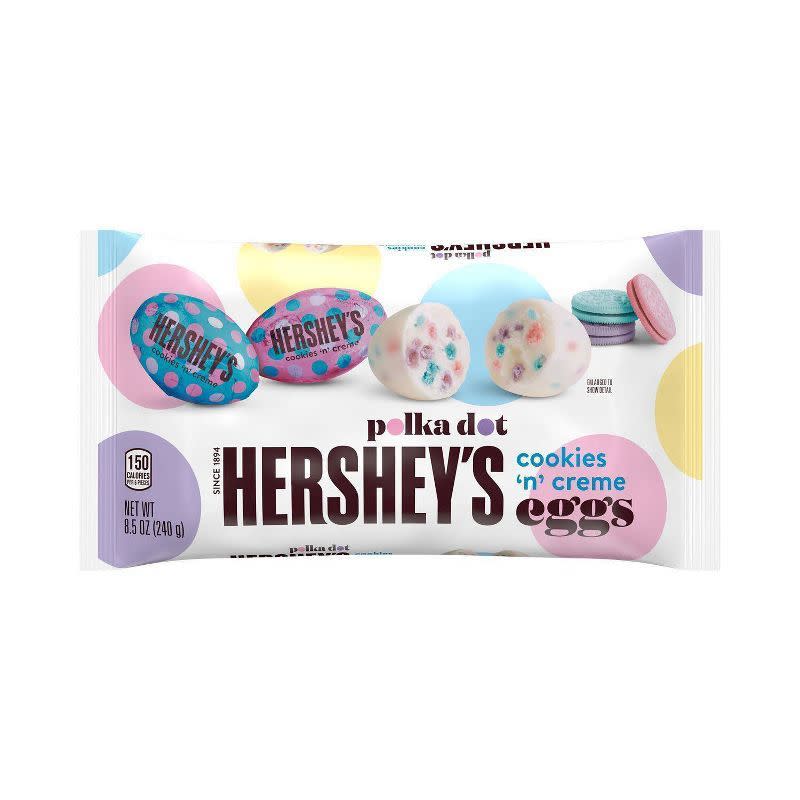 42) Hershey's Polka Dot Cookies 'n Creme Eggs