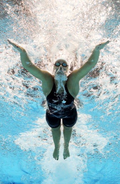 Canadian swimmer Stephanie Horner.