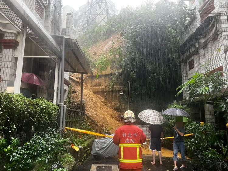 伯爵山莊樂利苑過去就曾列被為危險山坡地社區。資料照片