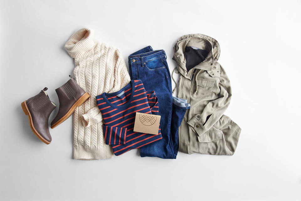 Stitch Fix box gift. (Photo: StitchFix)