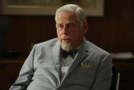 Bertram Cooper (Robert Morse) in the "Mad Men" episode, "A Tale of Two Cities."