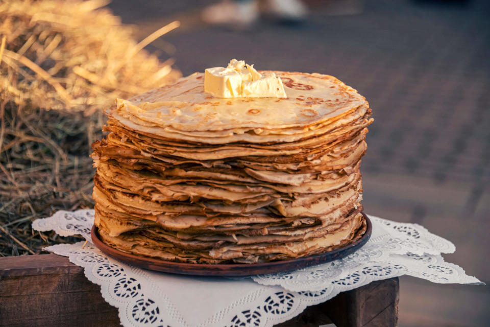 Elkhart County Parks presents a pancake breakfast and Trout Day activities April 29, 2023, at Bonneyville Mill County Park in Bristol as part of the first day of trout fishing season. The pancakes are made from whole-grain Bonneyville Mill Pancake Mix.