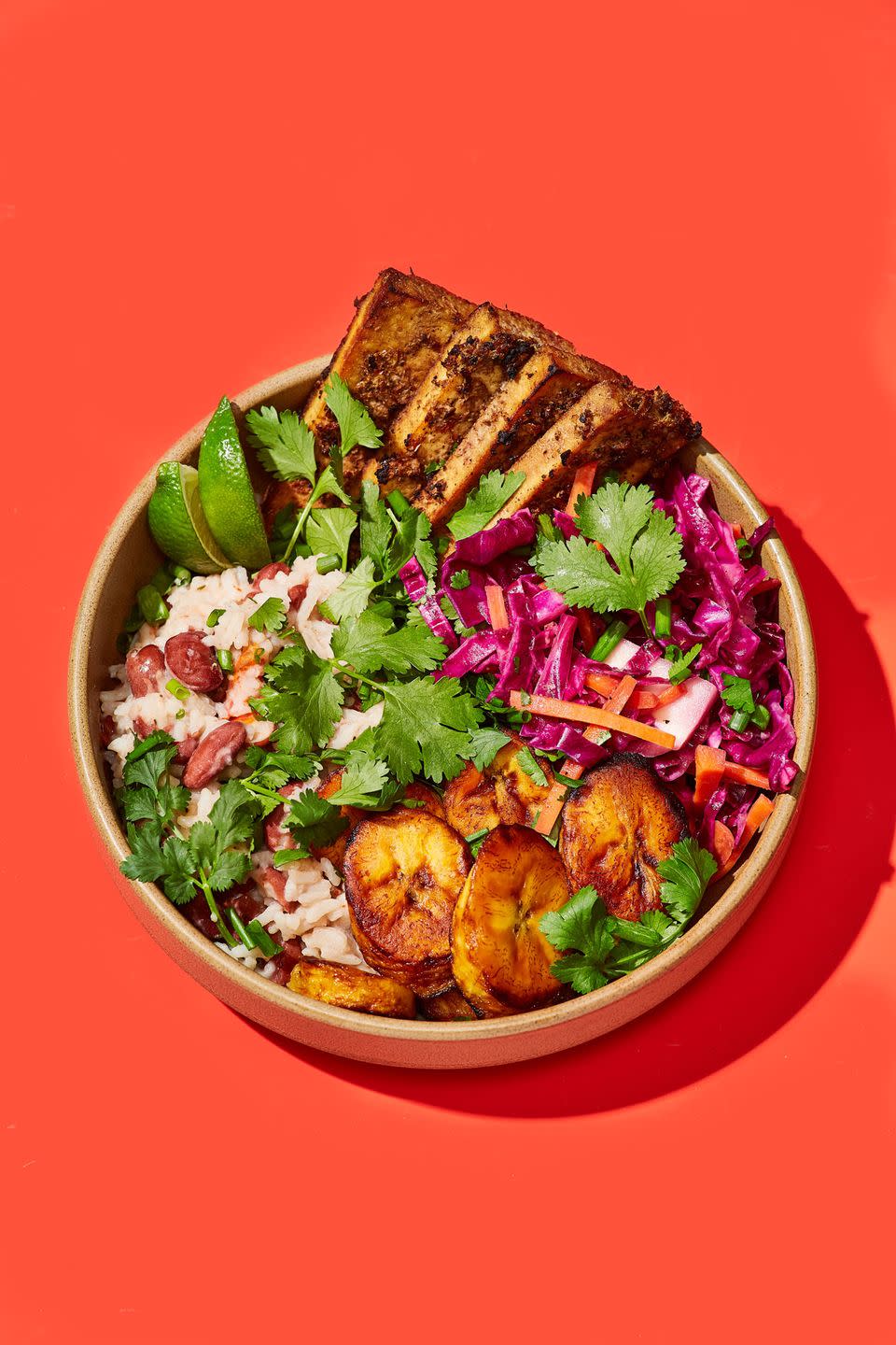 Jerk Tofu Grain Bowls