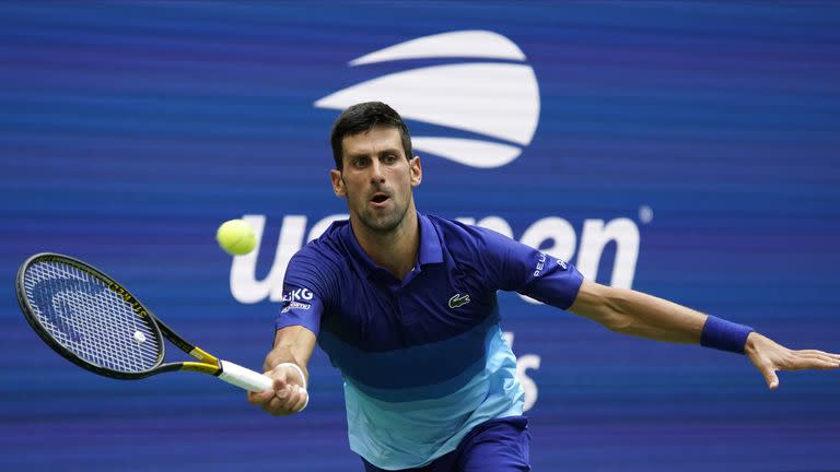 El serbio Novak Djokovic, 21 veces campeón individual de Grand Slam, anhela competir en el próximo US Open pese a no estar autorizado a ingresar en EE.UU. por no vacunarse contra el Covid-19