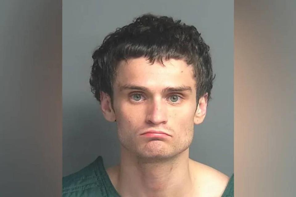 Miles Joseph Fridrich, 24, was arrested near the crime scene on a first-degree murder charge over the killing of Khan. (Montgomery County Jail)