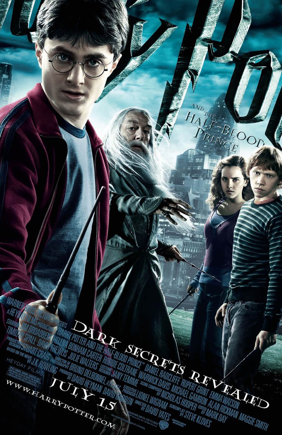 8) Harry Potter and the Half Blood Prince