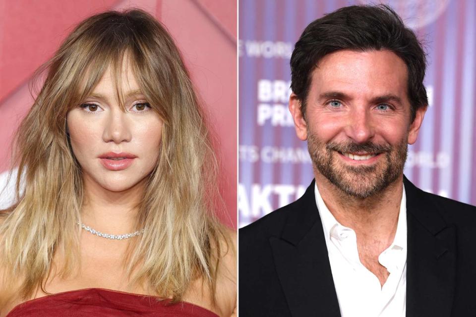 <p>Mike Marsland/WireImage; Steve Granitz/FilmMagic</p> Suki Waterhouse and Bradley Cooper