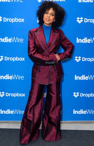 <p>Anna Pocaro/IndieWire via Getty Images</p> Kerry Washington attends the IndieWire Sundance Studio event presented by Dropbox in Park City, Utah