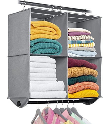 Holdn' Storage Hanging Closet Shelves (Amazon / Amazon)