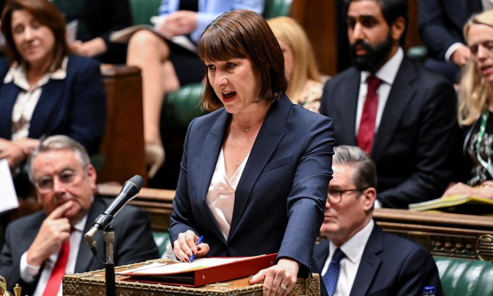 <span>The chancellor, Rachel Reeves, is concerned that borrowing was also higher than expected between April and June.</span><span>Photograph: UK Parliament/Jessica Taylor/Reuters</span>