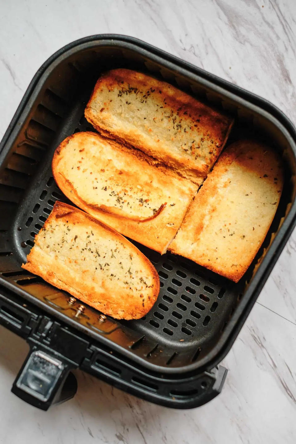 Pan de ajo en freidora de aire