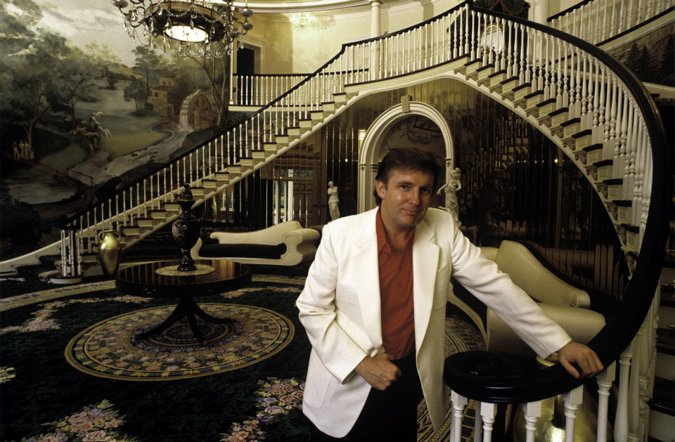 In the 1980s, Donald Trump was much younger, but just as racist as he is now. (Photo: Joe McNally/Getty Images)