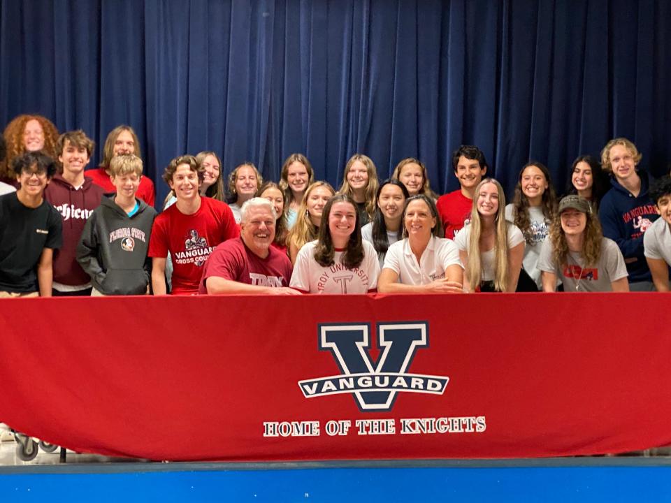 Rhema Taylor signs to Troy University for Track and Field