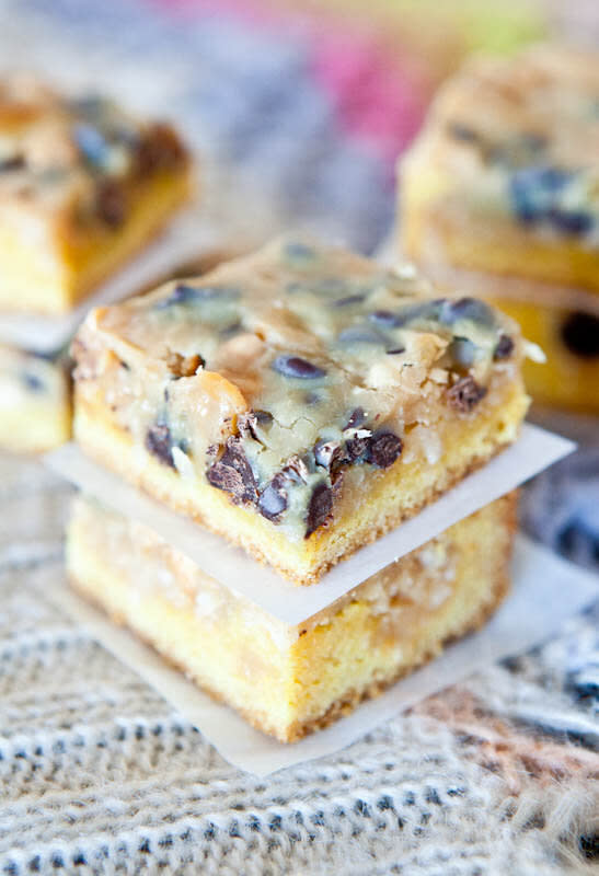 <a href="https://www.averiecooks.com/coconut-peanut-butter-magic-cake-bars/" target="_blank" rel="noopener noreferrer"><strong>Get the&nbsp;Coconut Peanut Butter Magic Cake Bars recipe from Averie Cooks﻿</strong></a>