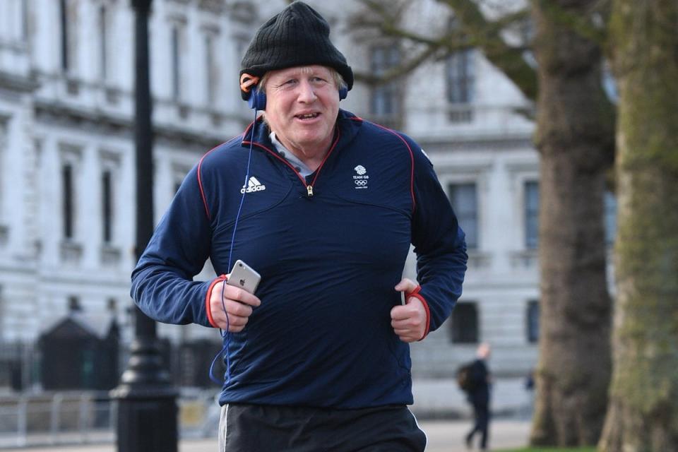 Boris Johnson setting an example  (Jeremy Selwyn)