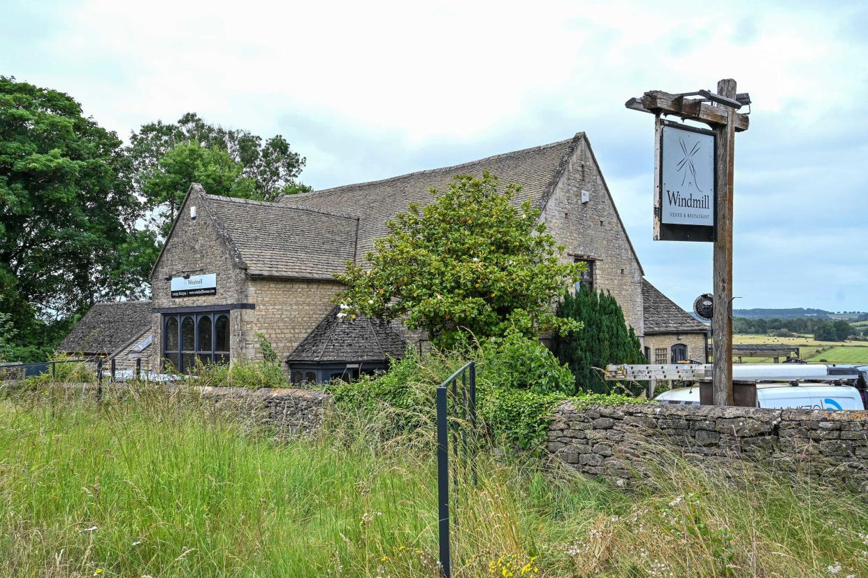 The Farmer's Dog in Asthall, on five acres of countryside near Burford. (SWNS)