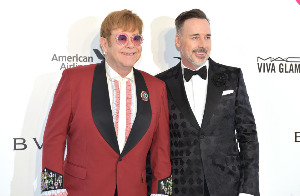 Sir Elton John and David Furnish