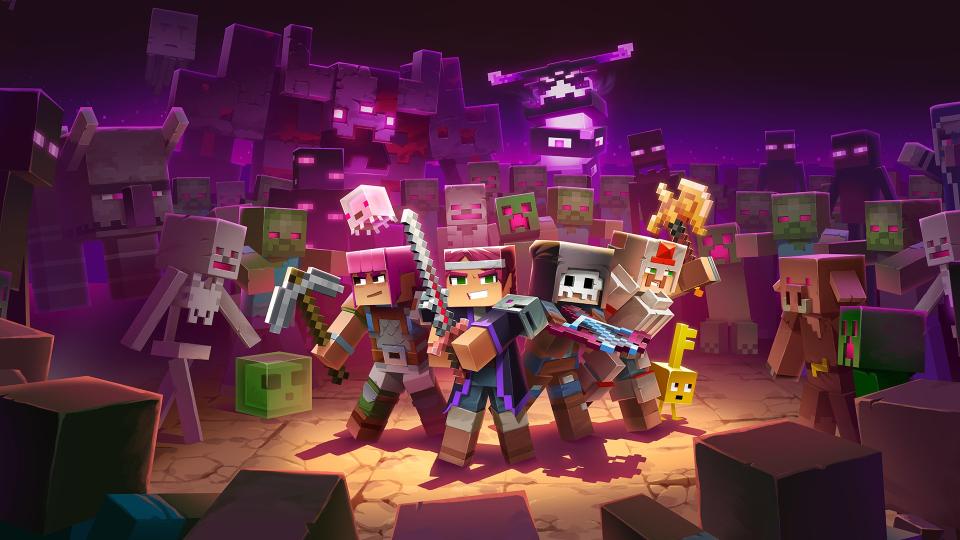 Minecraft Dungeons Ultimate Edition Key Art