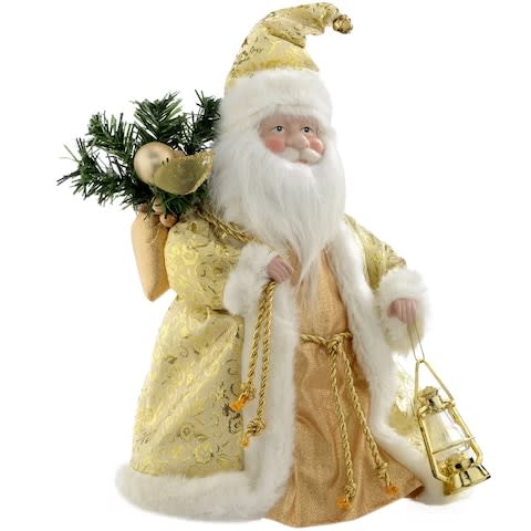 The Seasonal Aisle Father Christmas Tree Topper - Credit: Wayfair