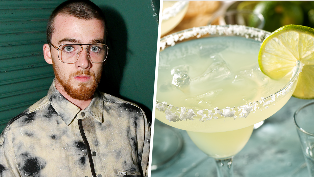 Angus Cloud says he's a margarita fan. (Photos: Getty)