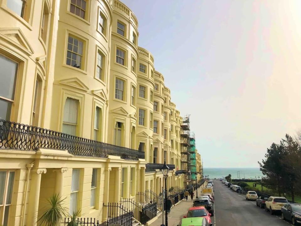 Brunswick Square is perfectly located by the seafront (Airbnb)