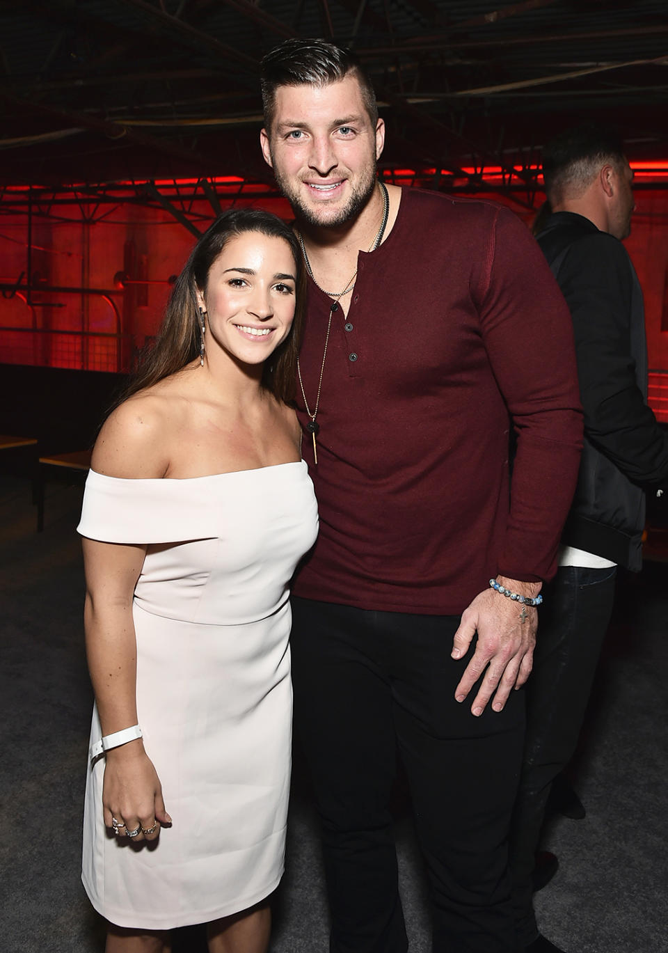 Aly Raisman and Tim Tebow