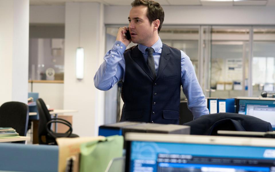 Martin Compston in Line of Duty - Credit: BBC/Aidan Monaghan