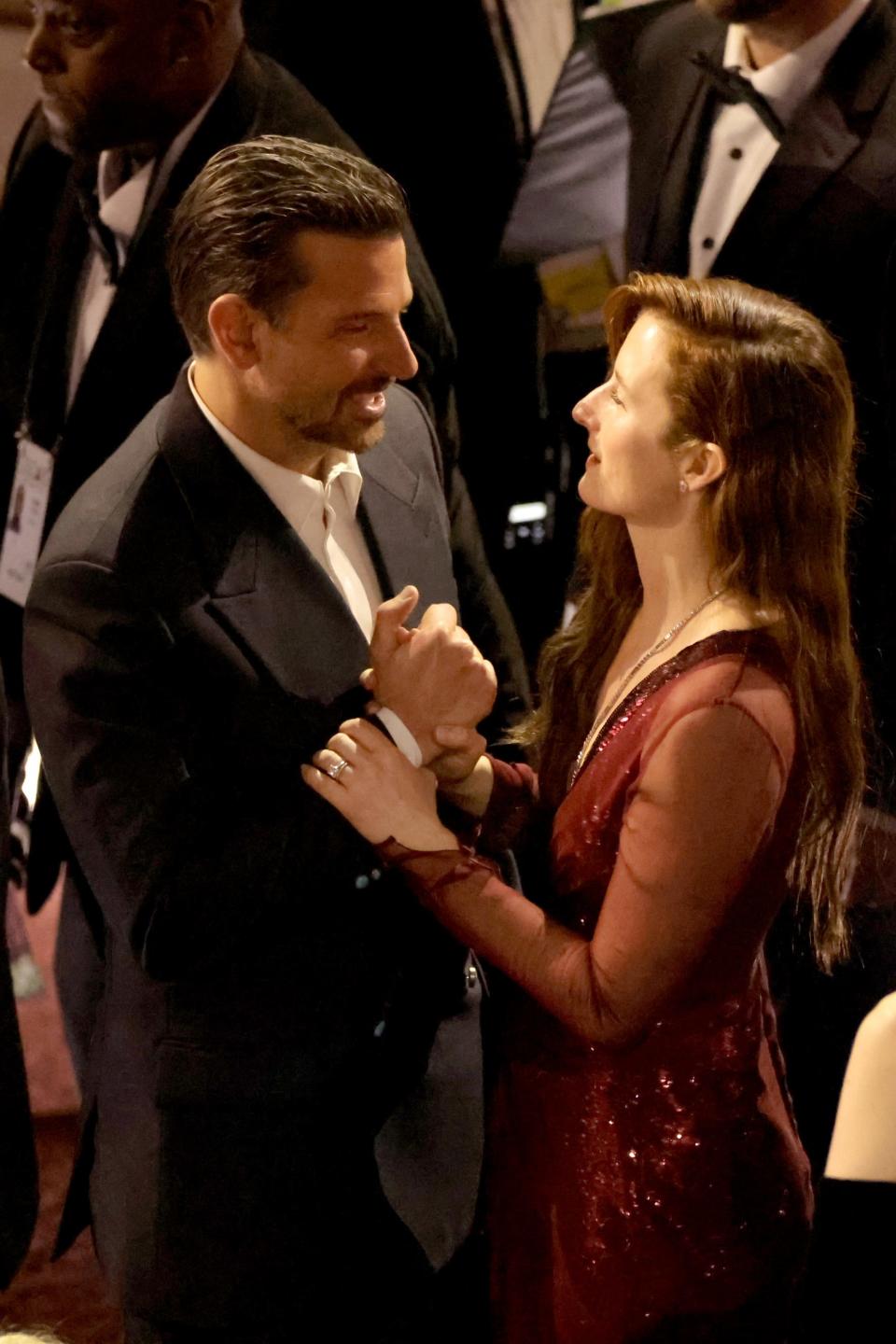 Bradley Cooper and Grace Gummer in the audience during the 96th Annual Academy Awards at Dolby Theatre on March 10