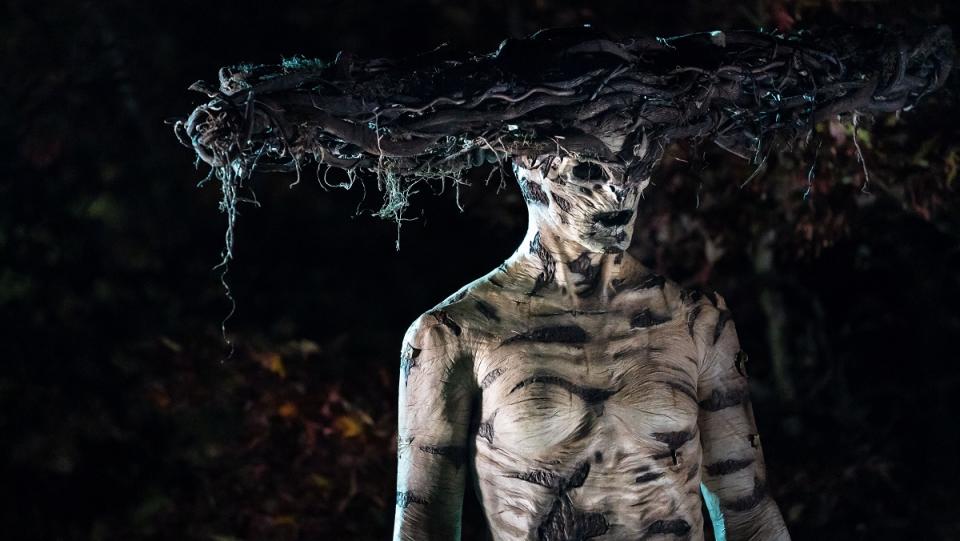 The titular monstrous guardian in Facebook Watch's The Birch, returning for a second season.