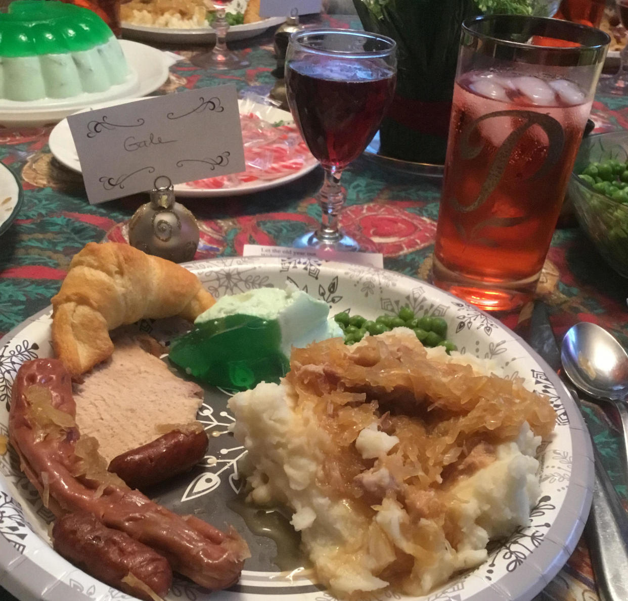 According to Gale Peters, a mom of three from Clearfield, Pa., cooking sauerkraut on New Year&#39;s Eve and letting it simmer overnight, into the new year, is a tradition that brings good luck in the coming year. (Photo: Gale Peters)