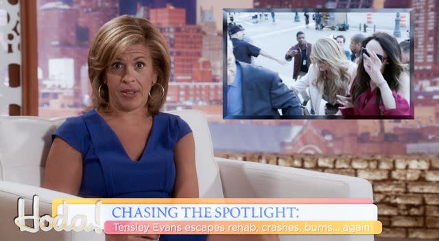 <p>NBC</p> Hoda Kotb on "Law & Order: SVU"