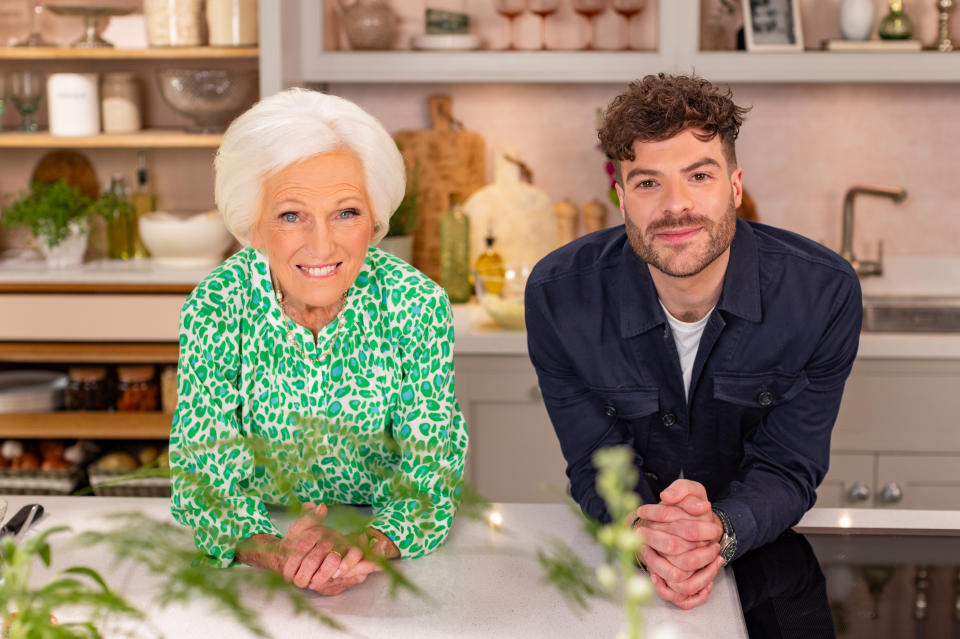 Jordan North will be joining Mary Berry during the series.