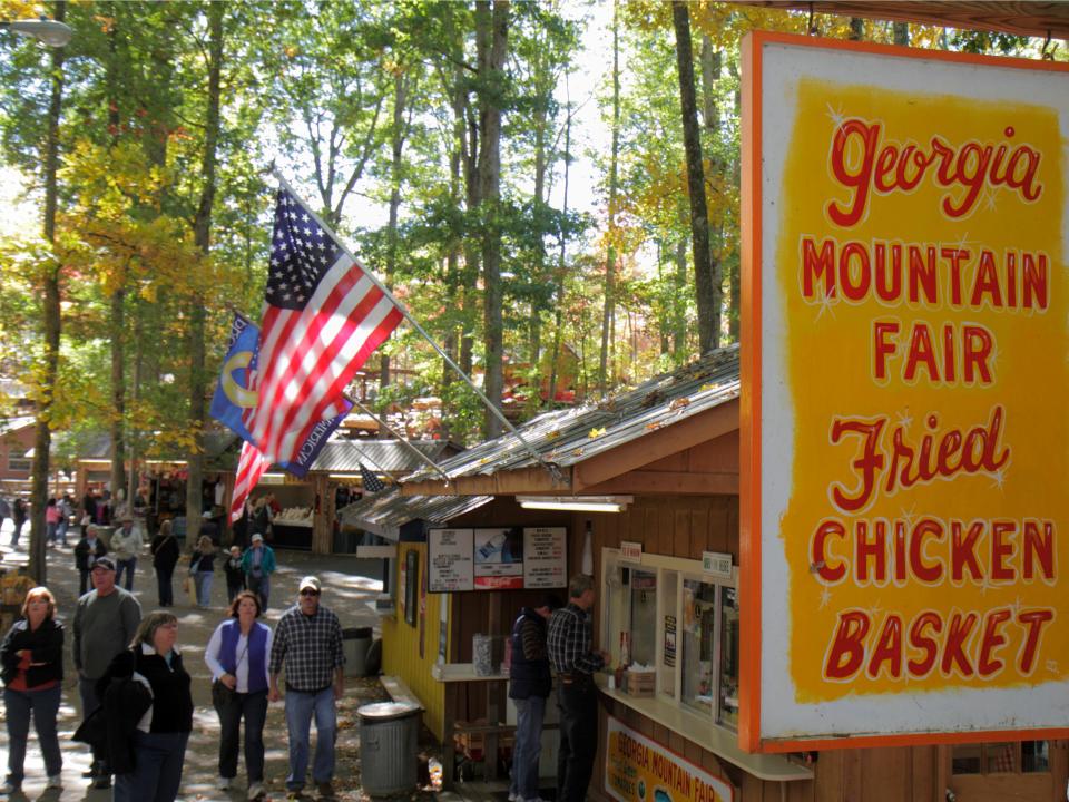 georgia mountain fair