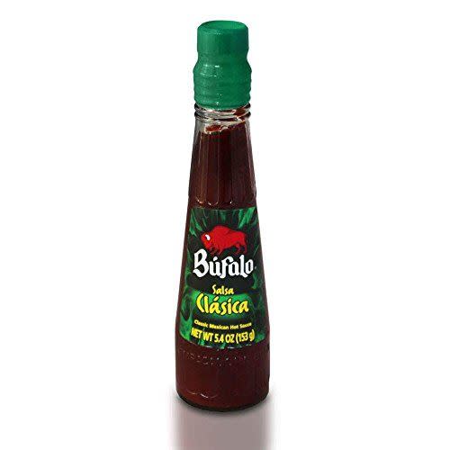 1) Bufalo Salsa Clasica Mexican Hot Sauce