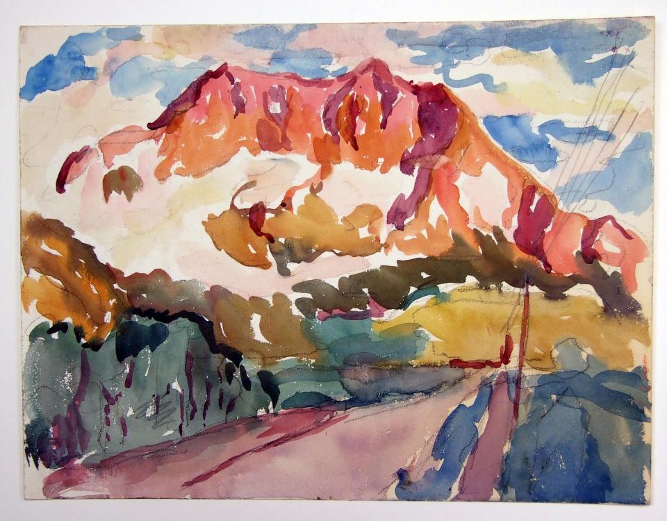 "The Mountain Road," c. 1919.